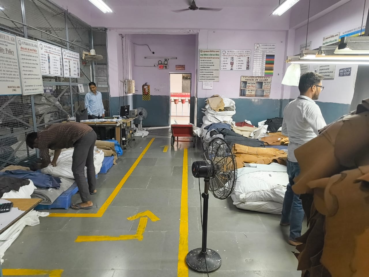 Manufacturing facility - Final inspection